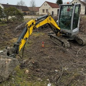 foto 3t minibagr Wacker Neuson EZ26