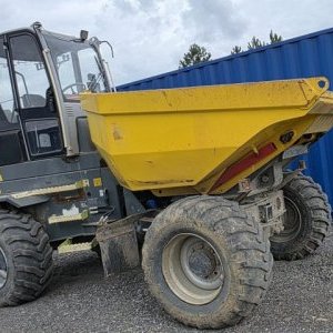 foto 9t dumper kabina Wacker Neuson DW90