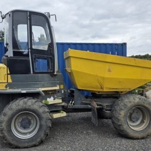 foto 9t dumper kabina Wacker Neuson DW90