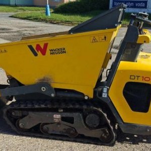 foto 1t pás mini dumper nakladač Wacker Neuson DT10