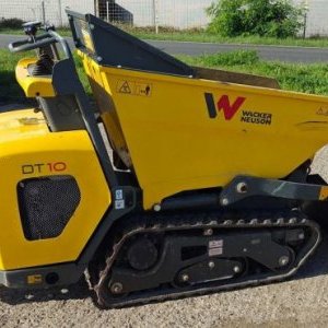 foto 1t pás mini dumper nakladač Wacker Neuson DT10